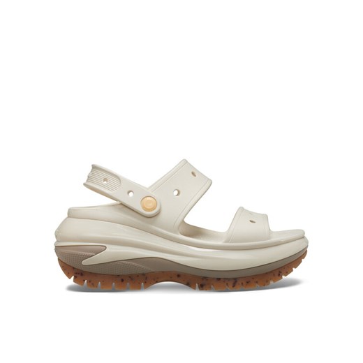 Sandały Crocs Mega Crush Sandal 207989 Brązowy ze sklepu eobuwie.pl w kategorii Sandały damskie - zdjęcie 182047947