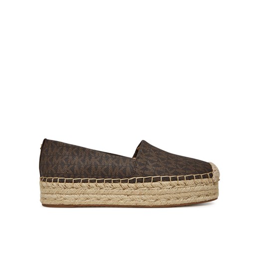 Espadryle MICHAEL Michael Kors Lynn 40S5LYFP1B Brązowy ze sklepu eobuwie.pl w kategorii Espadryle damskie - zdjęcie 182047956