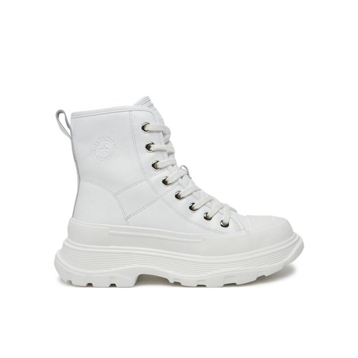Botki Big Star Shoes OO274A598 Biały ze sklepu eobuwie.pl w kategorii Botki - zdjęcie 182048115