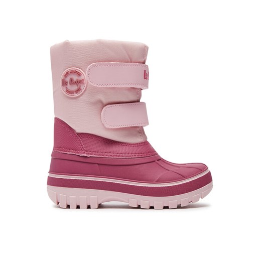 Śniegowce Lee Cooper LCJ-24-44-2844K Różowy ze sklepu eobuwie.pl w kategorii Buty zimowe dziecięce - zdjęcie 182048156