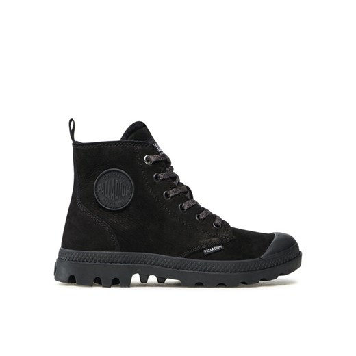 Trapery Palladium Pampa Hi Zip Wl 95982-010-M Czarny ze sklepu eobuwie.pl w kategorii Workery damskie - zdjęcie 182048187
