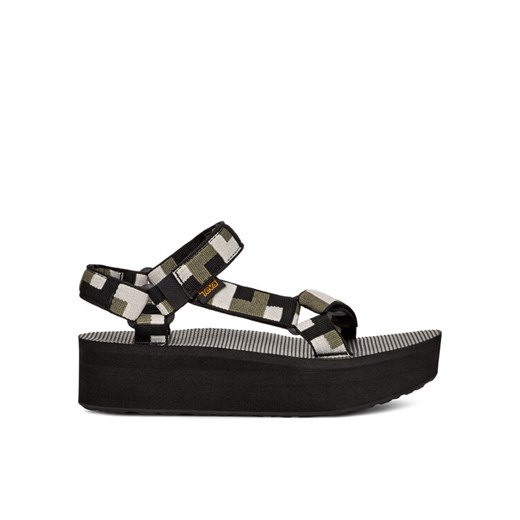 Sandały Teva Flatform Universal 1008844 Czarny ze sklepu eobuwie.pl w kategorii Sandały damskie - zdjęcie 182048238