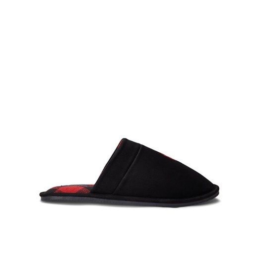 Kapcie Polo Ralph Lauren 843924517002 Czarny ze sklepu eobuwie.pl w kategorii Kapcie męskie - zdjęcie 182048356