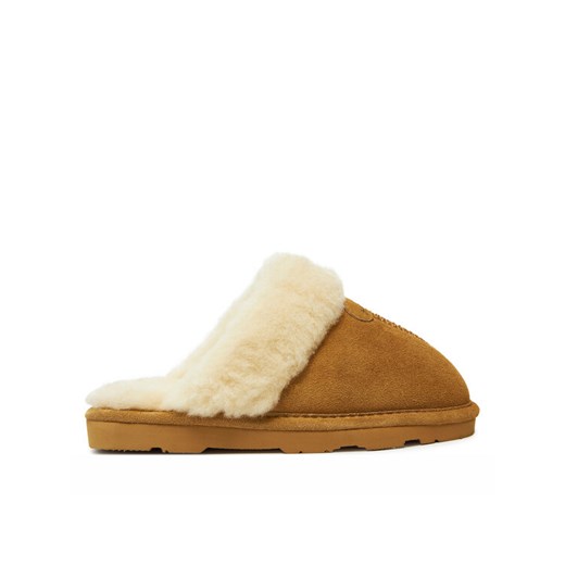 Kapcie Bearpaw Loki II 671W Beżowy ze sklepu eobuwie.pl w kategorii Kapcie damskie - zdjęcie 182048417