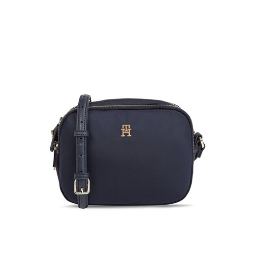 Torebka Tommy Hilfiger Poppy Th Crossover AW0AW15638 Granatowy ze sklepu eobuwie.pl w kategorii Listonoszki - zdjęcie 182048588