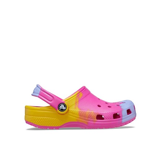 Klapki Crocs Classic Ombre Clog T 208287 Różowy ze sklepu eobuwie.pl w kategorii Klapki dziecięce - zdjęcie 182048736