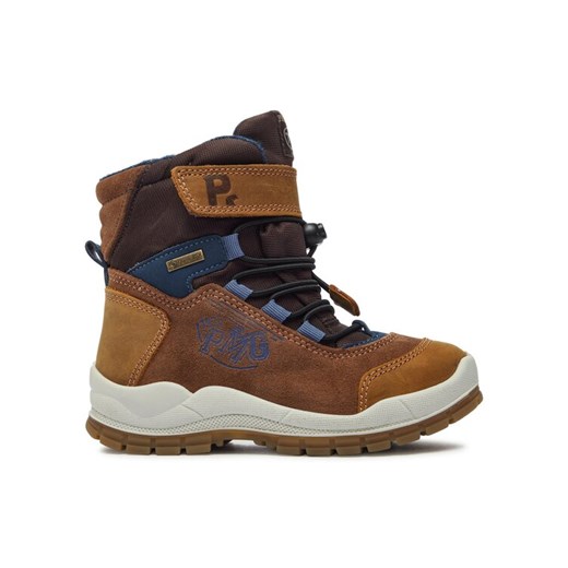 Śniegowce Primigi GORE-TEX 6896300 M Brązowy ze sklepu eobuwie.pl w kategorii Buty zimowe dziecięce - zdjęcie 182048857