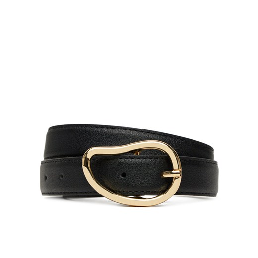 Pasek Damski Pieces Pcsigne Jeans Belt 17156585 Czarny ze sklepu eobuwie.pl w kategorii Paski damskie - zdjęcie 182048867