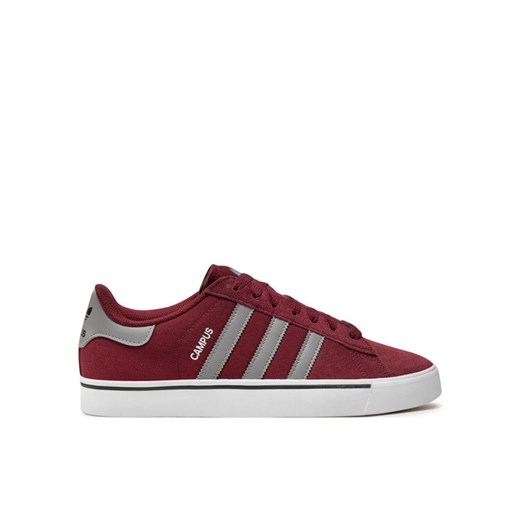 Sneakersy adidas Campus Vulc IF9286 Bordowy ze sklepu eobuwie.pl w kategorii Buty sportowe męskie - zdjęcie 182048885