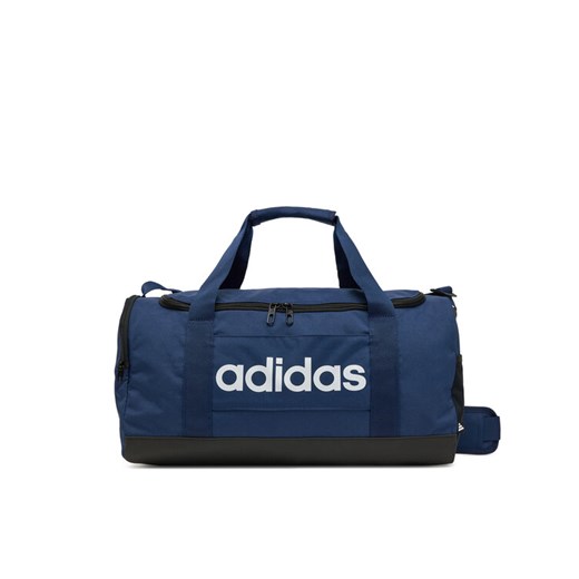 Torba adidas Linear Duffel Bag Small IN6111 Granatowy ze sklepu eobuwie.pl w kategorii Torby sportowe - zdjęcie 182049157