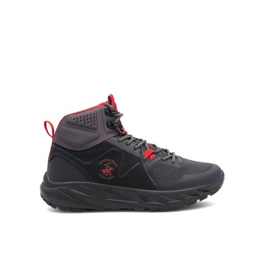 Sneakersy Beverly Hills Polo Club BUSH-01 Czarny ze sklepu eobuwie.pl w kategorii Buty trekkingowe męskie - zdjęcie 182049188