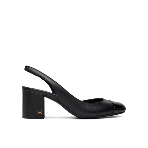 Sandały MICHAEL Michael Kors Perla Flex Sling Pump 40R4PLMP1L Czarny ze sklepu eobuwie.pl w kategorii Czółenka - zdjęcie 182049196