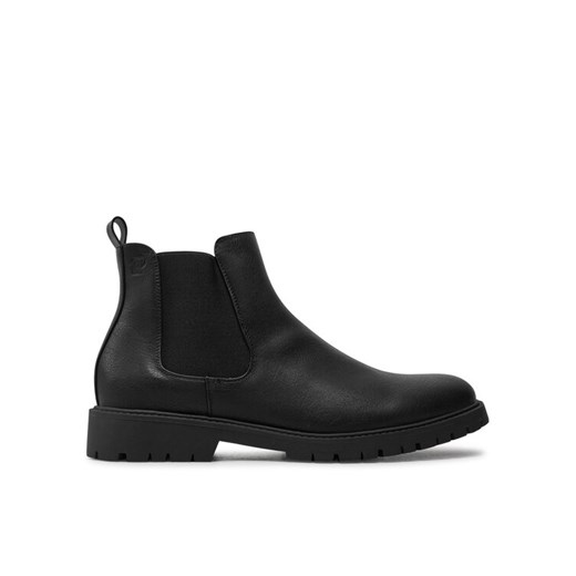 Sztyblety Pierre Cardin 4714 Czarny ze sklepu eobuwie.pl w kategorii Buty zimowe męskie - zdjęcie 182049288
