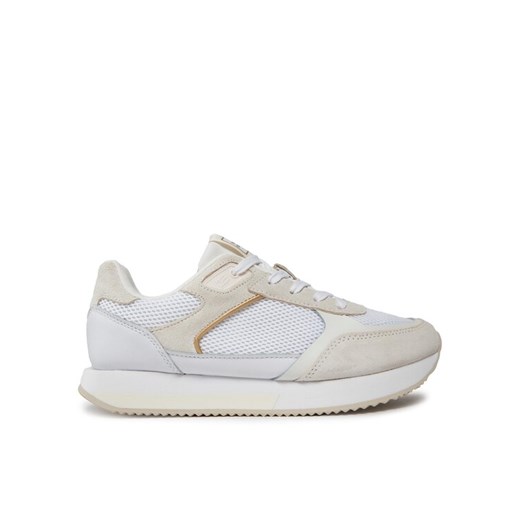 Sneakersy Tommy Hilfiger Essential Elevated Runner FW0FW07700 Biały ze sklepu eobuwie.pl w kategorii Buty sportowe damskie - zdjęcie 182049318