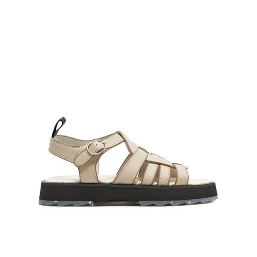Sandały EMU Australia Bremer W13059 Beżowy ze sklepu eobuwie.pl w kategorii Sandały damskie - zdjęcie 182049326