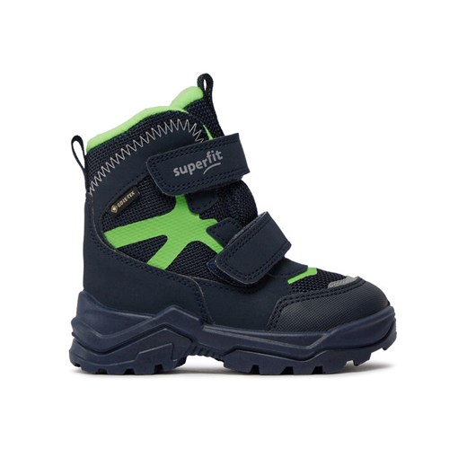 Śniegowce Superfit GORE-TEX 1-002022-8000 M Niebieski ze sklepu eobuwie.pl w kategorii Buty zimowe dziecięce - zdjęcie 182049408