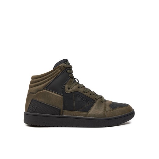 Sneakersy Guess Sava Mid FMTSAM PEL12 Zielony Guess 45 eobuwie.pl