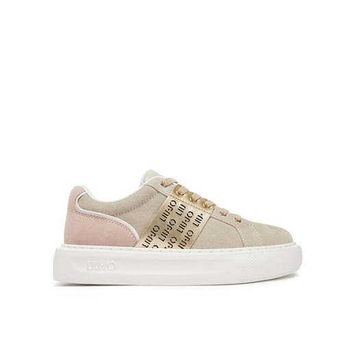 Sneakersy Liu Jo BA5005 PX353 Beżowy ze sklepu eobuwie.pl w kategorii Buty sportowe damskie - zdjęcie 182049495