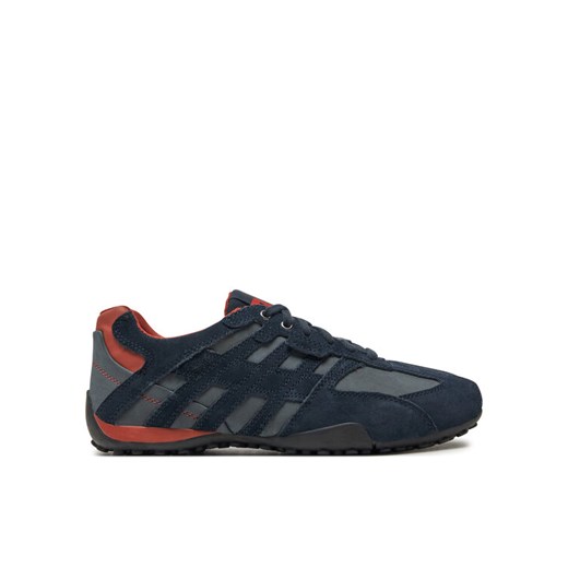 Sneakersy Geox Uomo Snake U4507A 022EK C4002 Granatowy ze sklepu eobuwie.pl w kategorii Buty sportowe męskie - zdjęcie 182049568