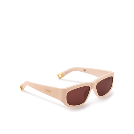 Okulary przeciwsłoneczne JACQUEMUS JAC2C2SUN Beżowy ze sklepu eobuwie.pl w kategorii Okulary przeciwsłoneczne damskie - zdjęcie 182049637