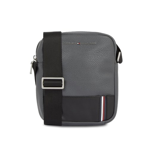 Saszetka Tommy Hilfiger Th Central Mini Reporter AM0AM12449 Szary ze sklepu eobuwie.pl w kategorii Saszetki - zdjęcie 182049657