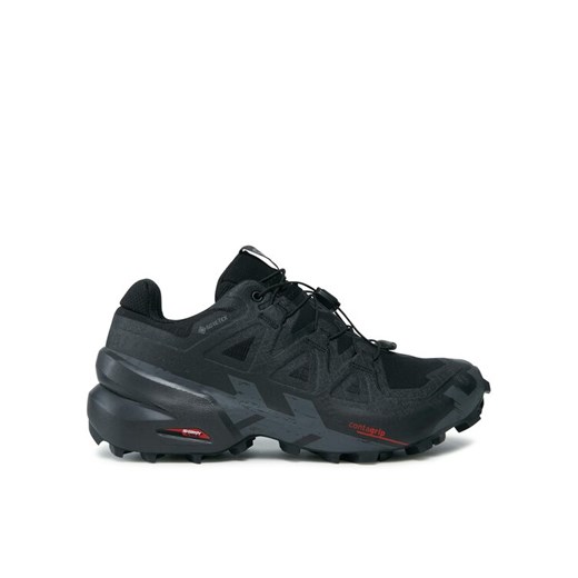 Buty do biegania Salomon Speedcross 6 GORE-TEX L41743400 Czarny ze sklepu eobuwie.pl w kategorii Buty sportowe damskie - zdjęcie 182049705