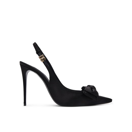 Sandały Dolce&Gabbana CG0844 A3I64 Czarny ze sklepu eobuwie.pl w kategorii Czółenka - zdjęcie 182049866