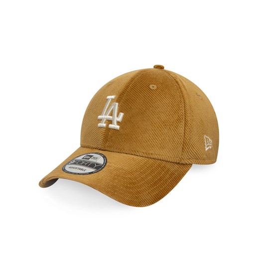 Czapka z daszkiem New Era La Dodgers Cord 9Forty 60595256 Brązowy ze sklepu eobuwie.pl w kategorii Czapki z daszkiem damskie - zdjęcie 182049876