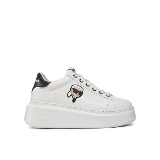Sneakersy KARL LAGERFELD KL63530N Biały ze sklepu eobuwie.pl w kategorii Buty sportowe damskie - zdjęcie 182049887