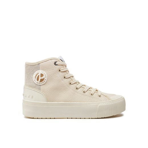 Trampki Pepe Jeans PLS31576 Écru ze sklepu eobuwie.pl w kategorii Trampki damskie - zdjęcie 182050025