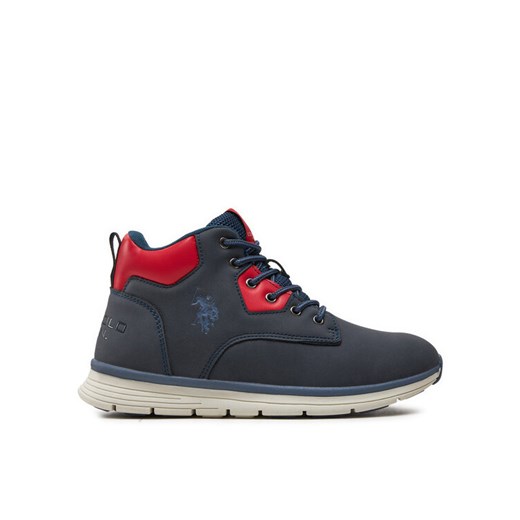 Sneakersy U.S. Polo Assn. KREED001 S Niebieski ze sklepu eobuwie.pl w kategorii Buty sportowe dziecięce - zdjęcie 182050049