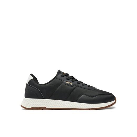 Sneakersy Boss Titanium 50523180 Czarny ze sklepu eobuwie.pl w kategorii Buty sportowe męskie - zdjęcie 182050056