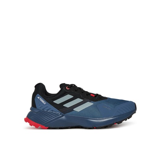 Buty do biegania adidas Terrex Soulstride RAIN.RDY IH3880 Granatowy ze sklepu eobuwie.pl w kategorii Buty sportowe męskie - zdjęcie 182050085
