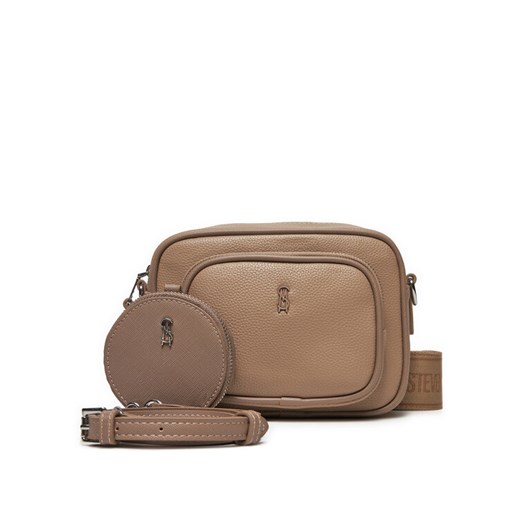 Torebka Steve Madden Billite SM13001518 Beżowy ze sklepu eobuwie.pl w kategorii Listonoszki - zdjęcie 182050095