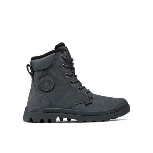 Trapery Palladium Pampa Sport Cuff Wps 72992-063-M Szary ze sklepu eobuwie.pl w kategorii Workery damskie - zdjęcie 182050109