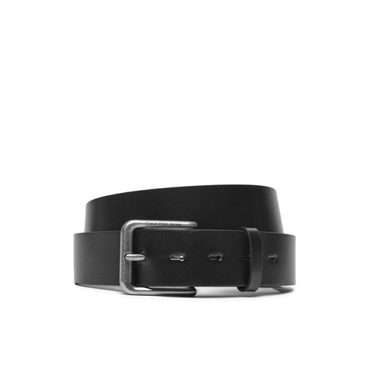 Pasek Męski Calvin Klein Jeans Gift Classic Belt K50K512102 Czarny ze sklepu eobuwie.pl w kategorii Paski męskie - zdjęcie 182050238