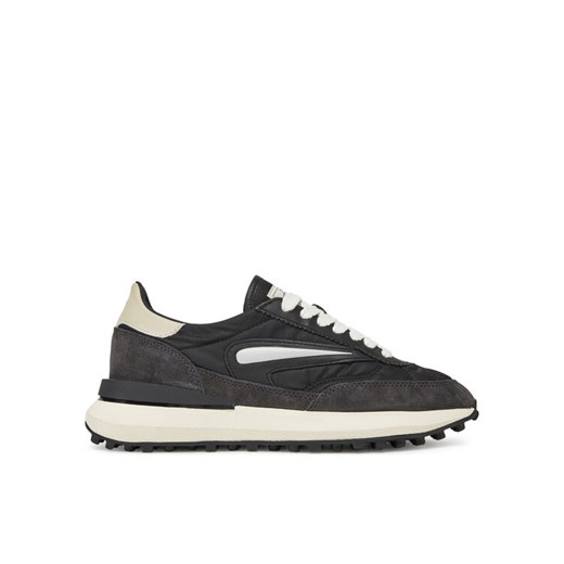 Sneakersy D.A.T.E. Athleta W421-AT-NY Czarny ze sklepu eobuwie.pl w kategorii Buty sportowe damskie - zdjęcie 182050365