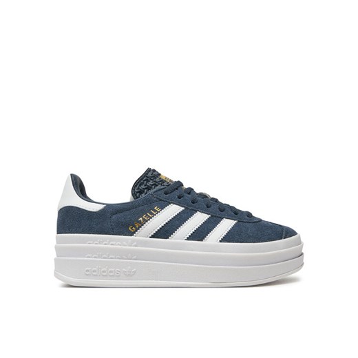 Sneakersy adidas Gazelle Bold JQ7405 Granatowy ze sklepu eobuwie.pl w kategorii Buty sportowe damskie - zdjęcie 182050408