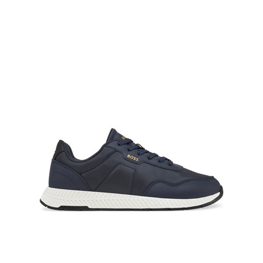 Sneakersy BOSS Titanium 50536481 Granatowy ze sklepu eobuwie.pl w kategorii Buty sportowe męskie - zdjęcie 182050469