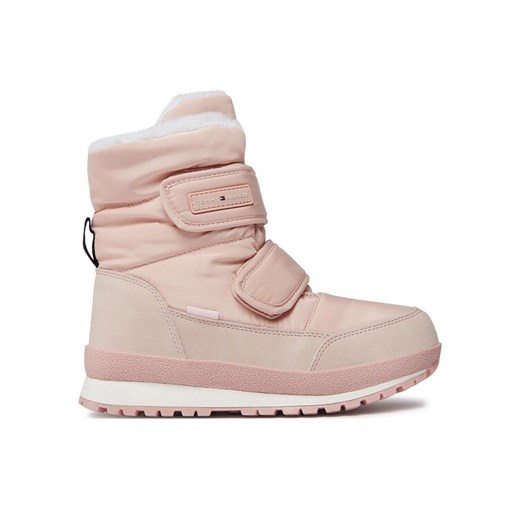 Kozaki Tommy Hilfiger T3A5-33065-1486302 S Różowy ze sklepu eobuwie.pl w kategorii Buty zimowe dziecięce - zdjęcie 182050526