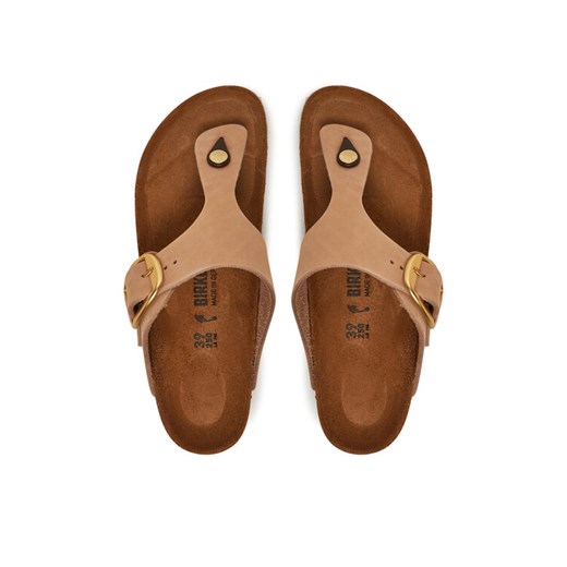 Japonki Birkenstock Gizeh Big Buckle LENB 1024007 Różowy ze sklepu eobuwie.pl w kategorii Klapki damskie - zdjęcie 182050618