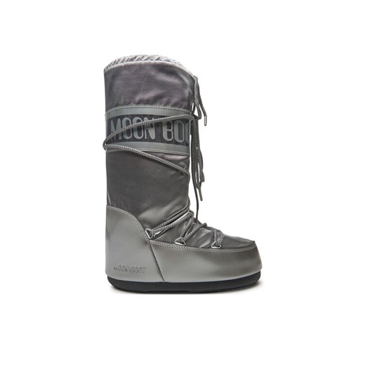Śniegowce Moon Boot 80D1401680 Srebrny ze sklepu eobuwie.pl w kategorii Śniegowce damskie - zdjęcie 182050619