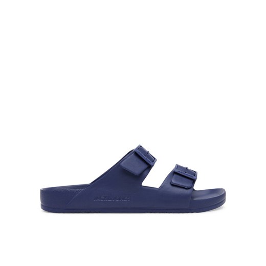 Klapki Jack&Jones Jfwcroxton 12204004 Granatowy ze sklepu eobuwie.pl w kategorii Klapki męskie - zdjęcie 182050775