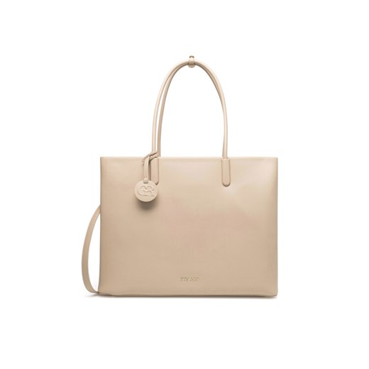Torebka Gino Rossi OJ-82712 Beżowy ze sklepu eobuwie.pl w kategorii Torby Shopper bag - zdjęcie 182050818
