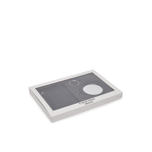 Duży Portfel Damski Calvin Klein Jeans Sculpted Wallet Round Mirror K60K611562 Czarny ze sklepu eobuwie.pl w kategorii Portfele damskie - zdjęcie 182050849