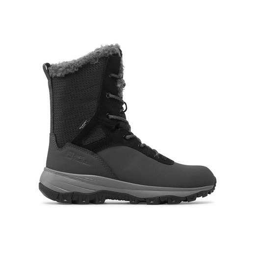 Śniegowce Jack Wolfskin Everquest Texapore Snow High W 4053601 Czarny ze sklepu eobuwie.pl w kategorii Śniegowce damskie - zdjęcie 182050896