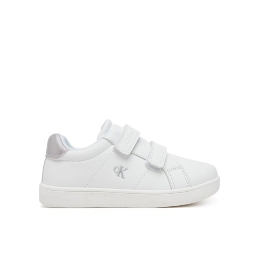 Sneakersy Calvin Klein Jeans Low Cut Velcro Sneaker V1A9-82007-1355 S Biały ze sklepu eobuwie.pl w kategorii Buty sportowe dziecięce - zdjęcie 182050918