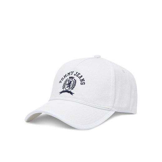 Czapka z daszkiem Tommy Hilfiger Cool Summer AW0AW17315 Écru ze sklepu eobuwie.pl w kategorii Czapki z daszkiem damskie - zdjęcie 182050928