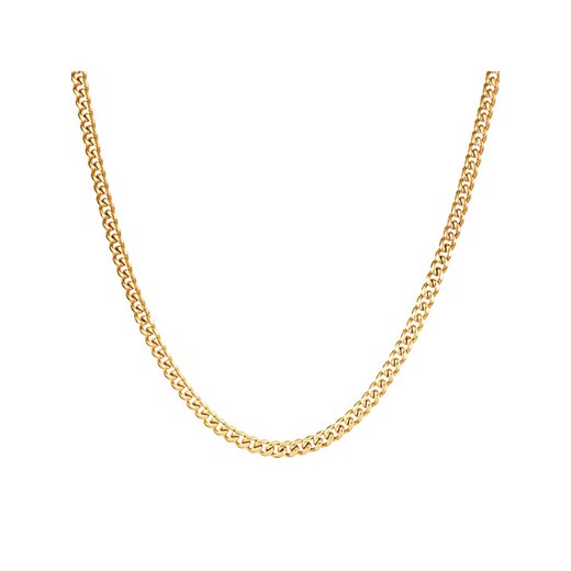 Łańcuszek ICED STUFF Miami Cuban Link Złoty ze sklepu eobuwie.pl w kategorii Naszyjniki - zdjęcie 182050955