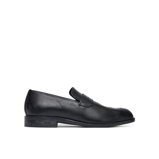 Półbuty BOSS Tayil 50541699 Czarny ze sklepu eobuwie.pl w kategorii Buty eleganckie męskie - zdjęcie 182050987